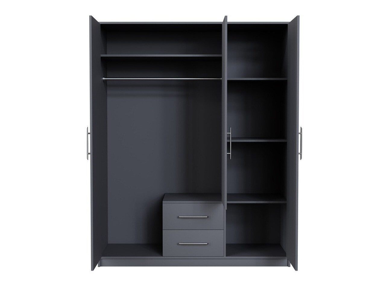 Armoire Cavmero 102 (Anthracite)