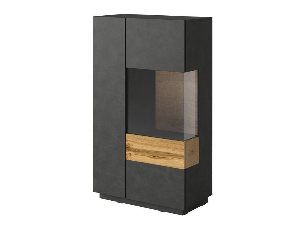 Buffet Livlore 104 (Matera gris + Chêne wotan)