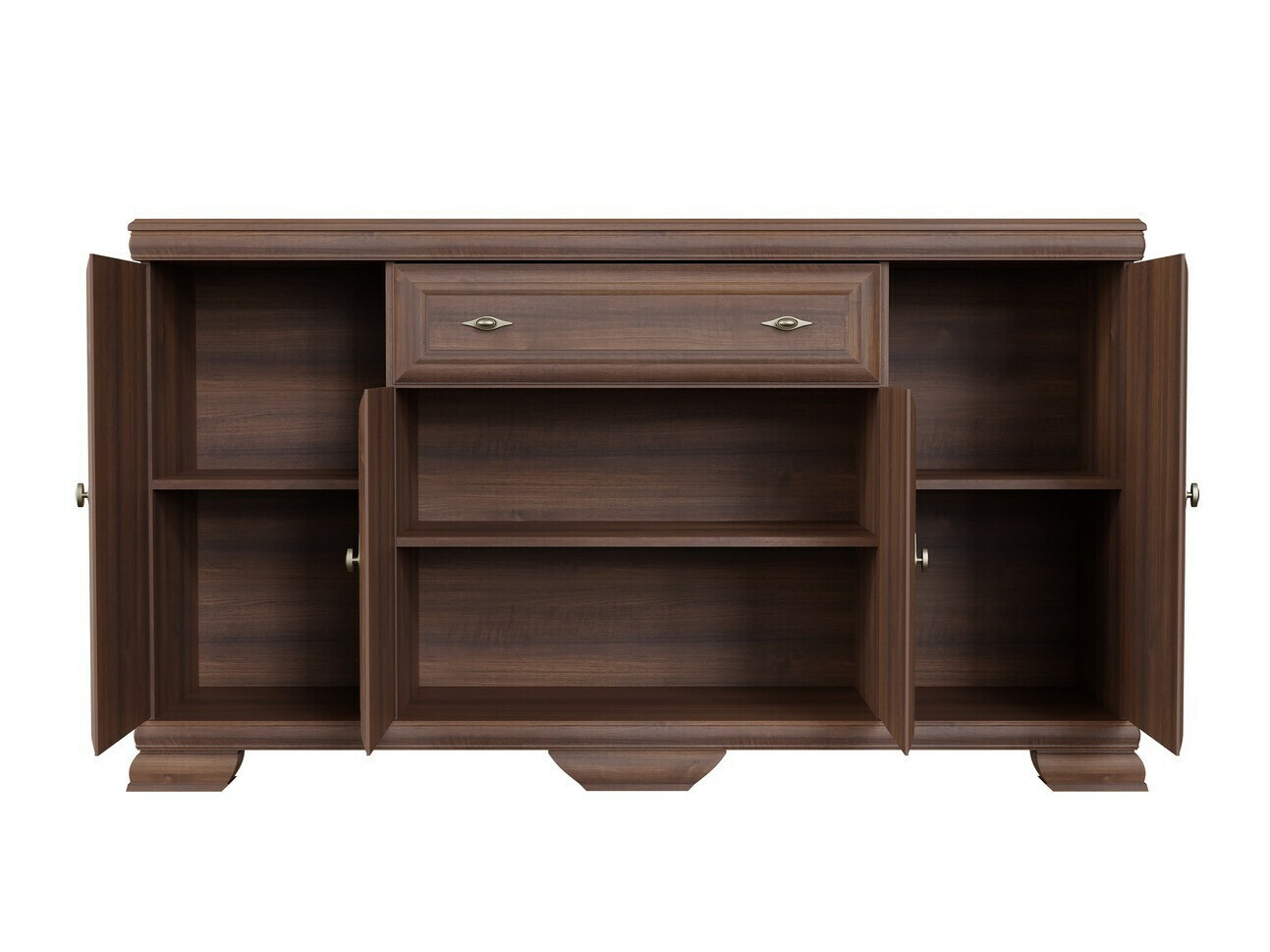 Ensemble de bureau à domicile Salmeru 124 (Samoa King Noix)