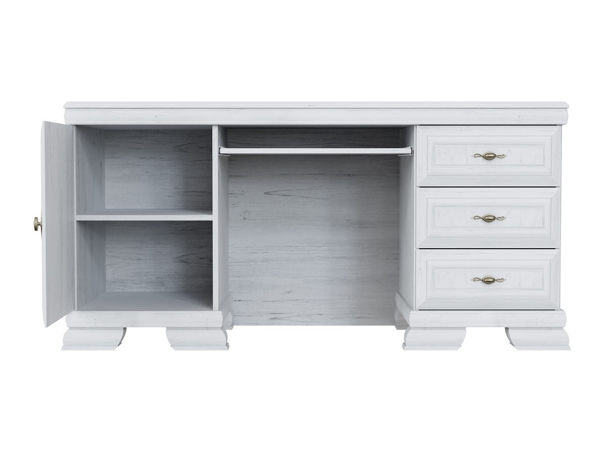 Ensemble de bureau à domicile Salmeru 125 (Pin Anderson)