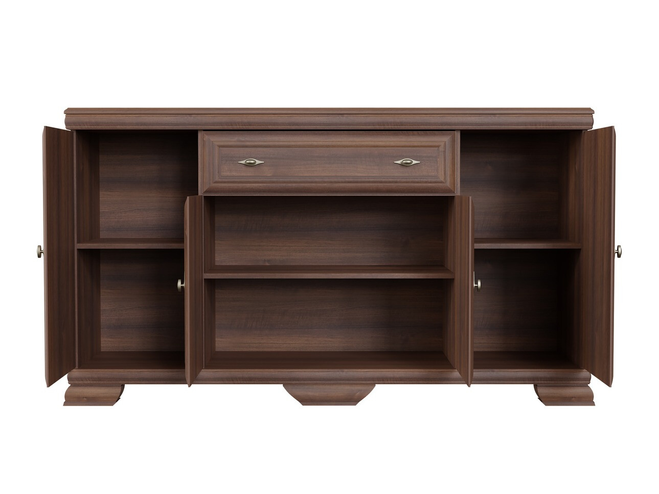 Ensemble de bureau à domicile Salmeru 125 (Samoa King Noix)