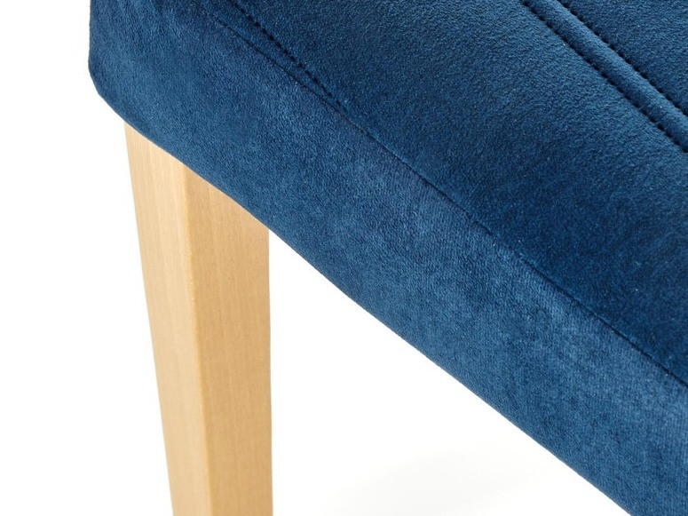 Chaise Houston 1216 (Bleu + Clair bois)
