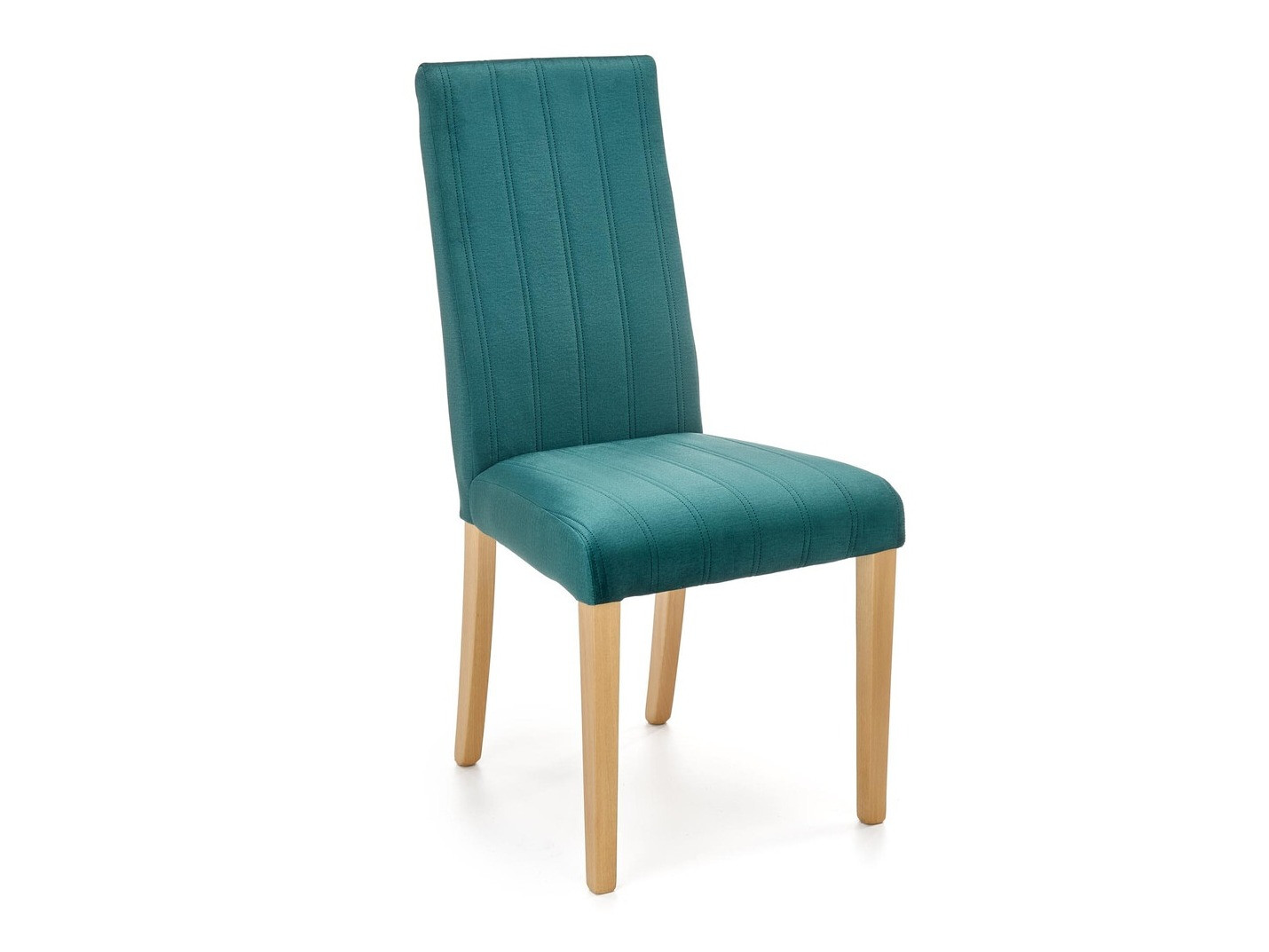 Chaise Houston 1216 (Vert foncé + Clair bois)