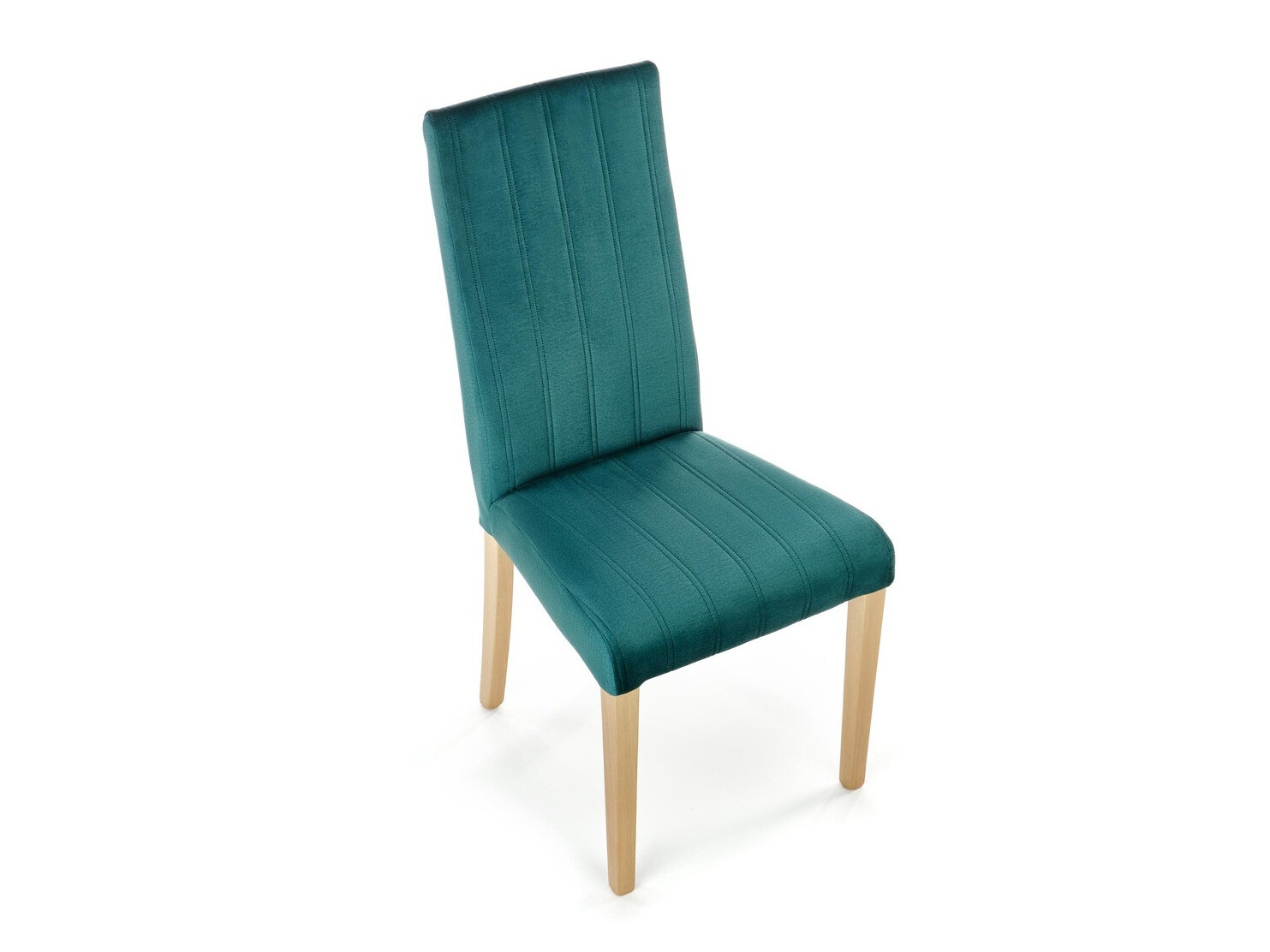 Chaise Houston 1216 (Vert foncé + Clair bois)
