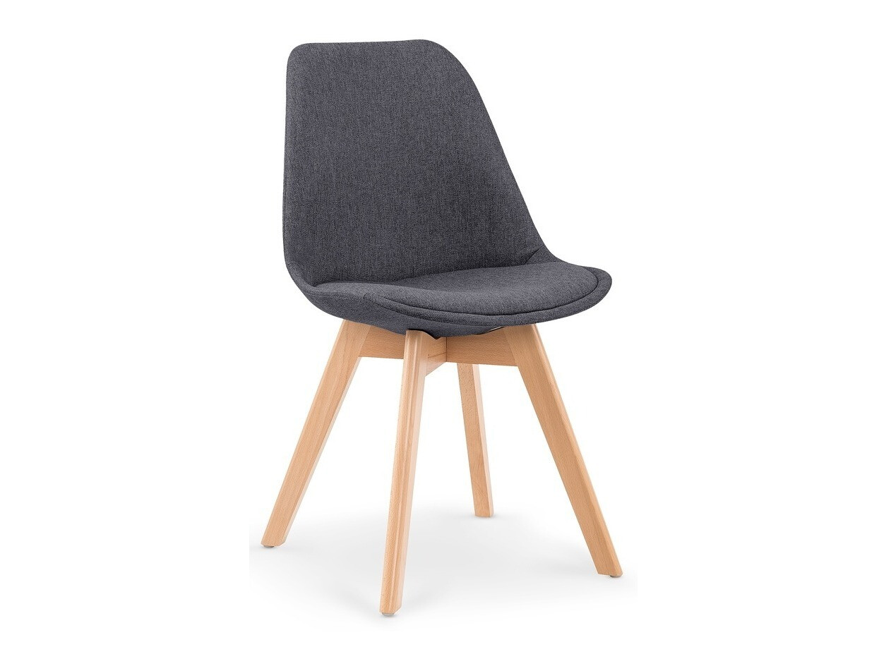 Chaise Houston 412 (Gris clair + Clair bois)