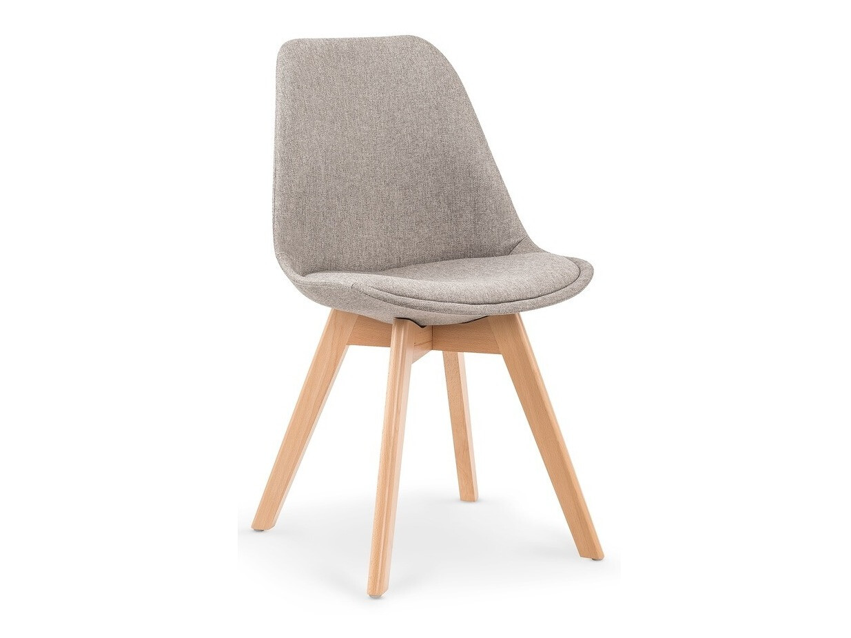 Chaise Houston 412 (Gris clair + Clair bois)