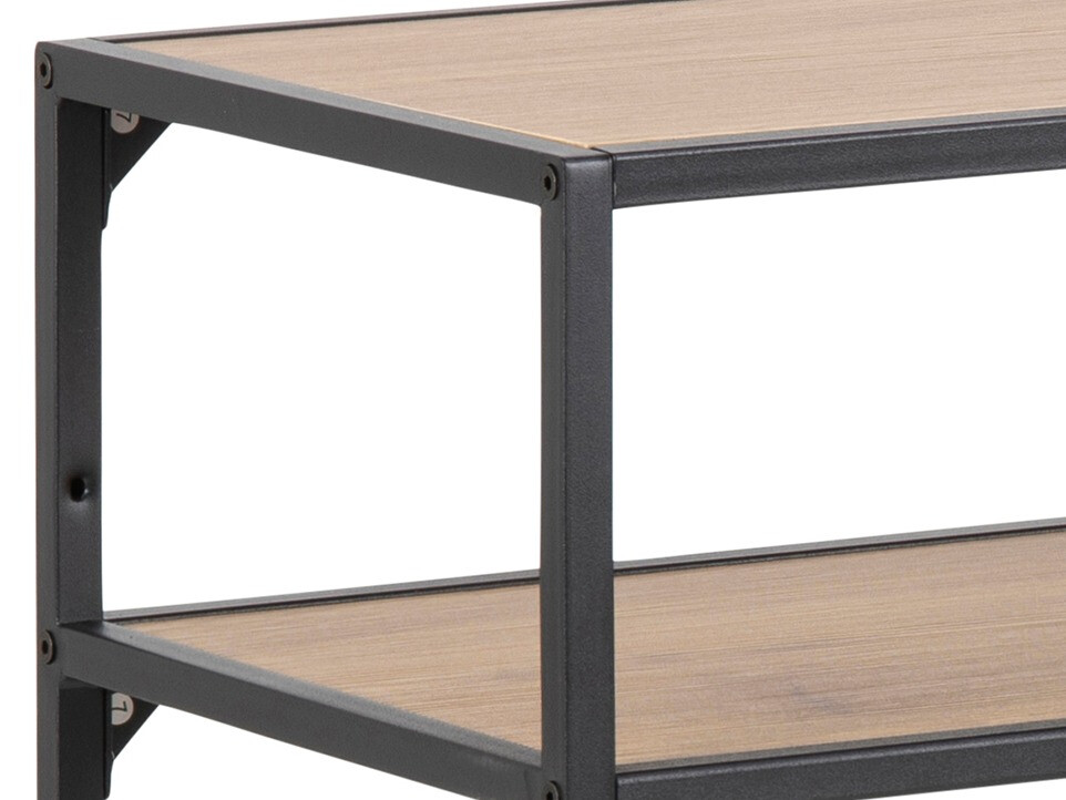 Console Norsica Sevferi 126 (Chêne sauvage + Noir)