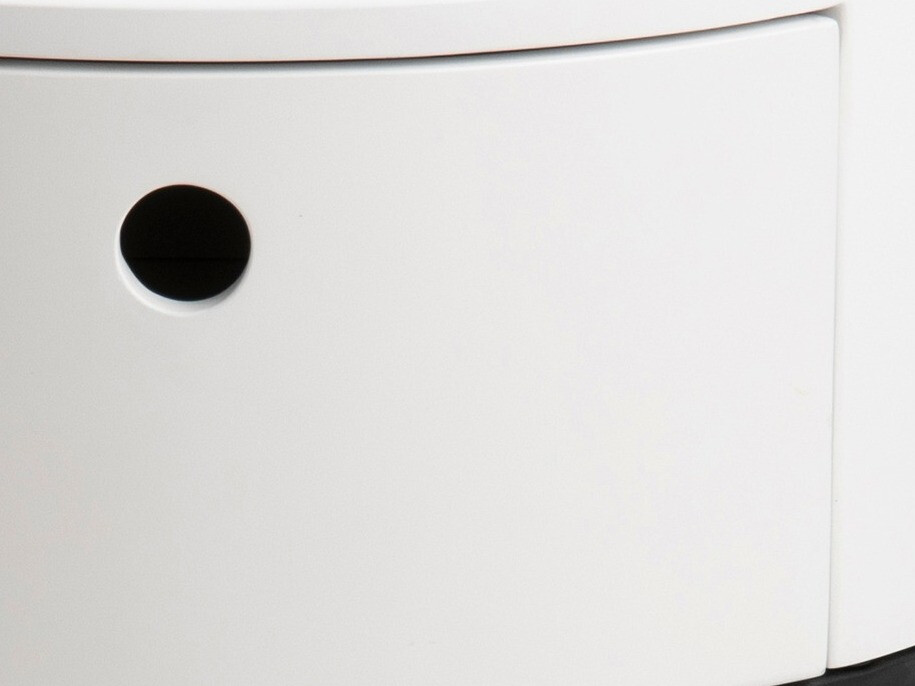 Table d'appoint Norsica 595 (Blanc + Noir)