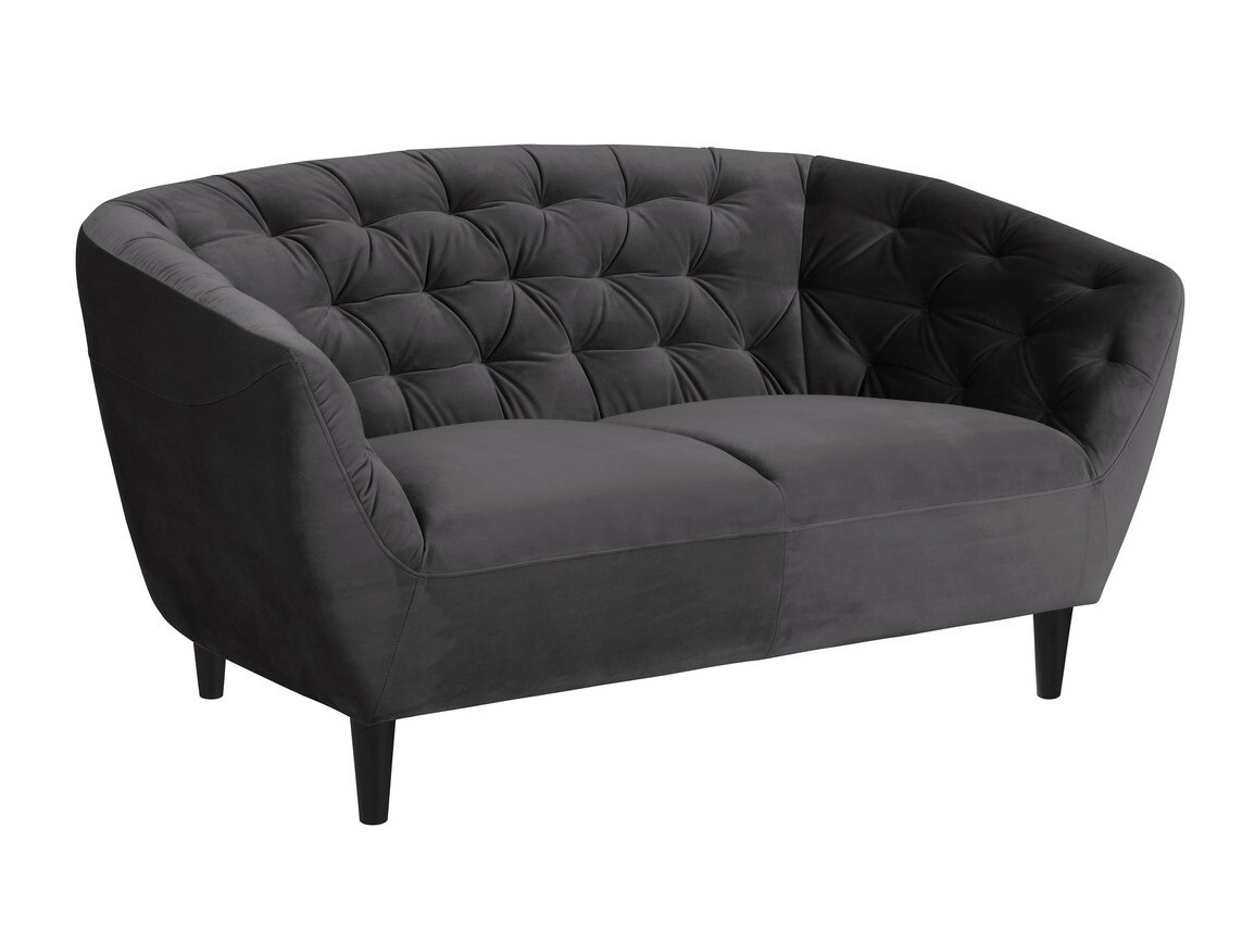 Canapé Chesterfield Norsica 260 (Gris foncé)