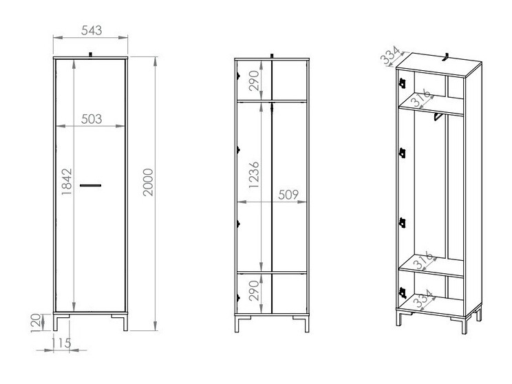 Meuble d'entrée Larnolo 108