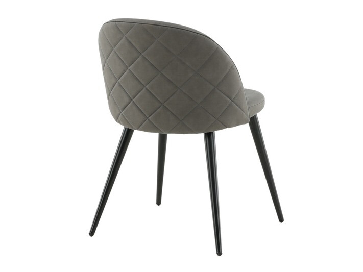 Salle à manger complète Dallas 3072 (Gris + Noir)