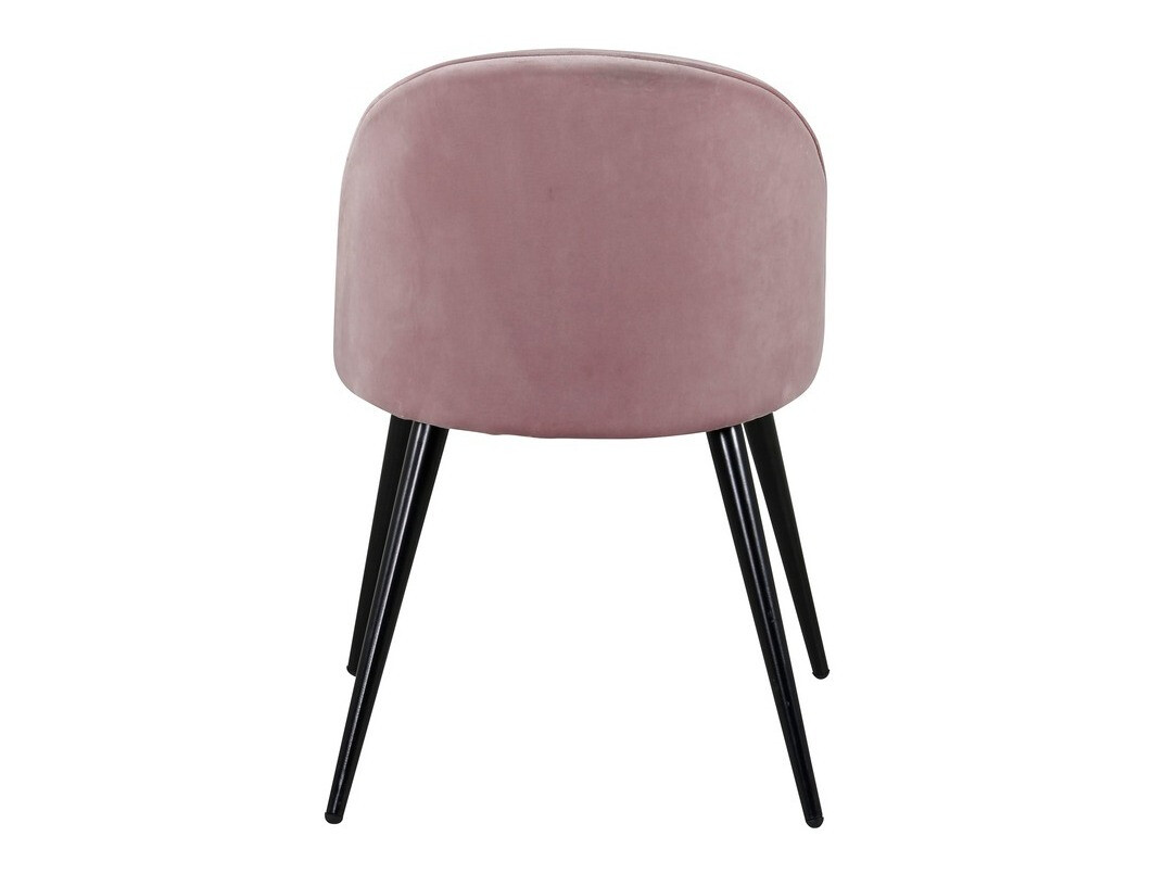Chaise Dallas 153 (Rose Dusty + Noir)