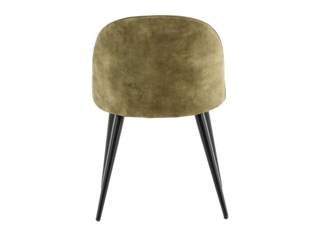Chaise Dallas 153 (Vert poussiéreux + Noir)