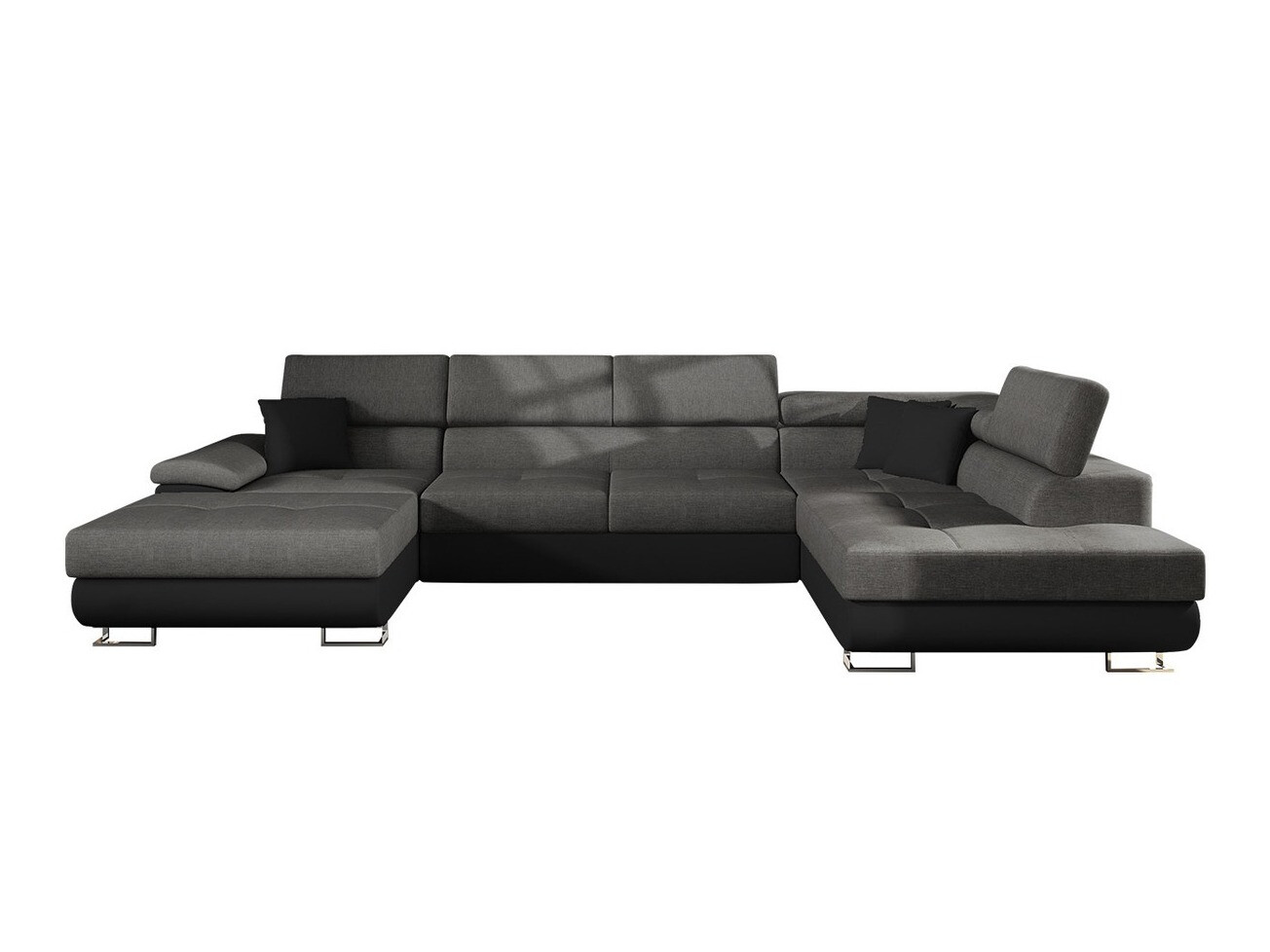 Canapé d'angle Comfivo Ruta IV (Soft 011 + Lux 06 + Soft 011)