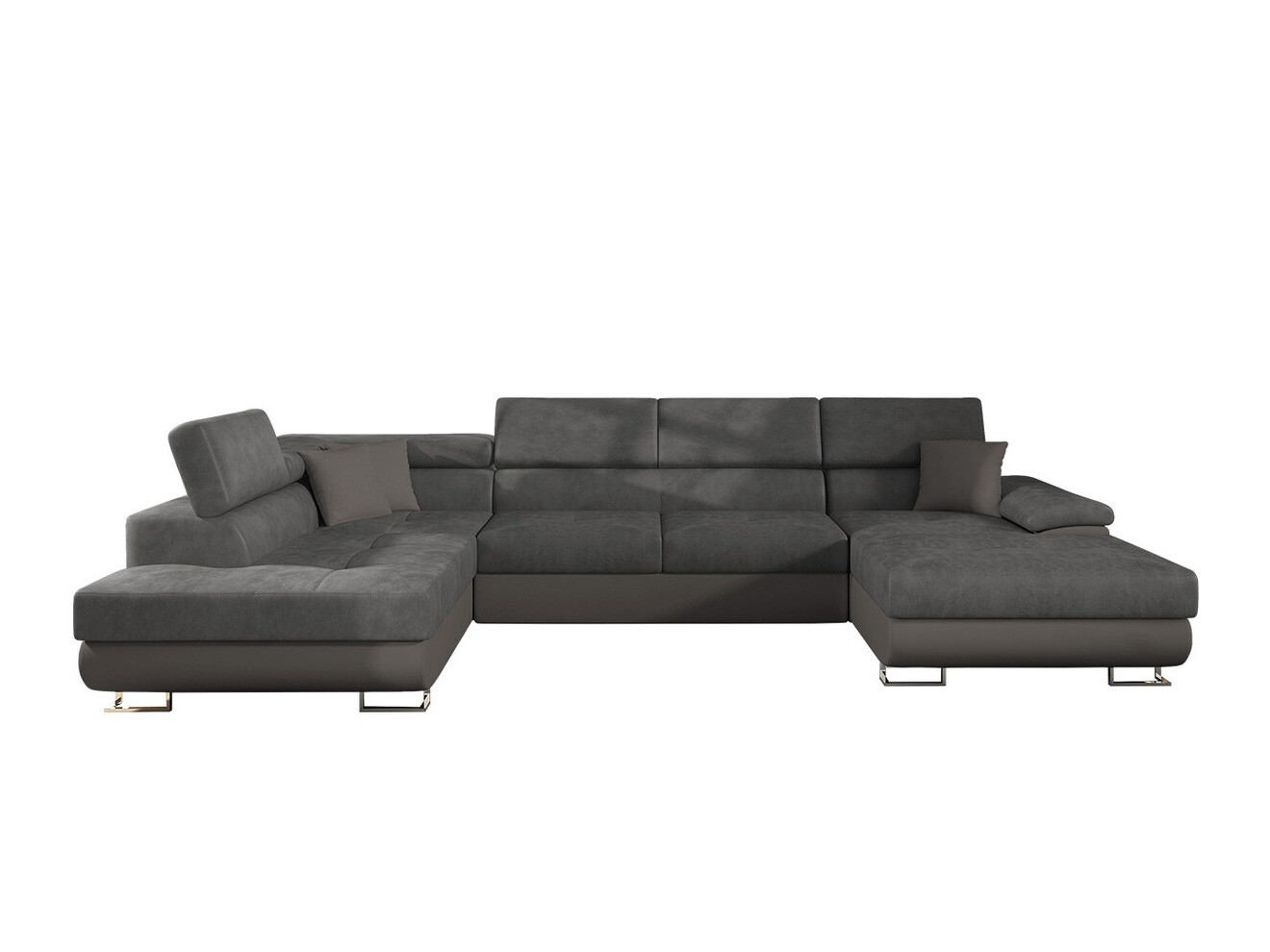 Canapé d'angle Comfivo Ruta IV (Soft 029 + Uttario Velvet 2971 + Soft 029)