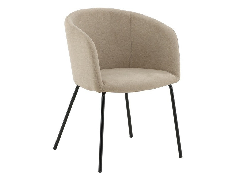 Chaise Dallas 2603 (Beige + Noir)