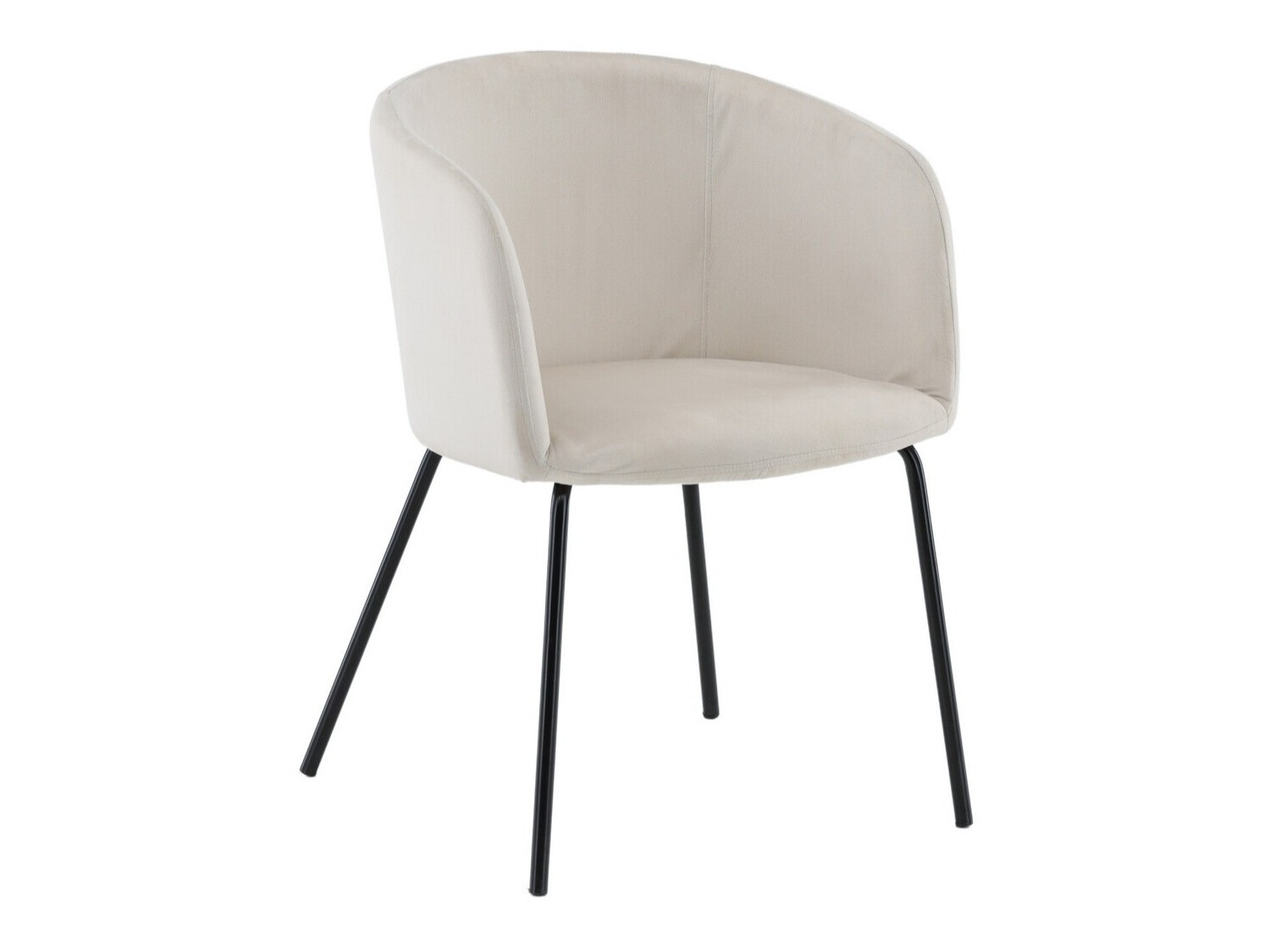 Chaise Dallas 2603 (Crème + Noir)