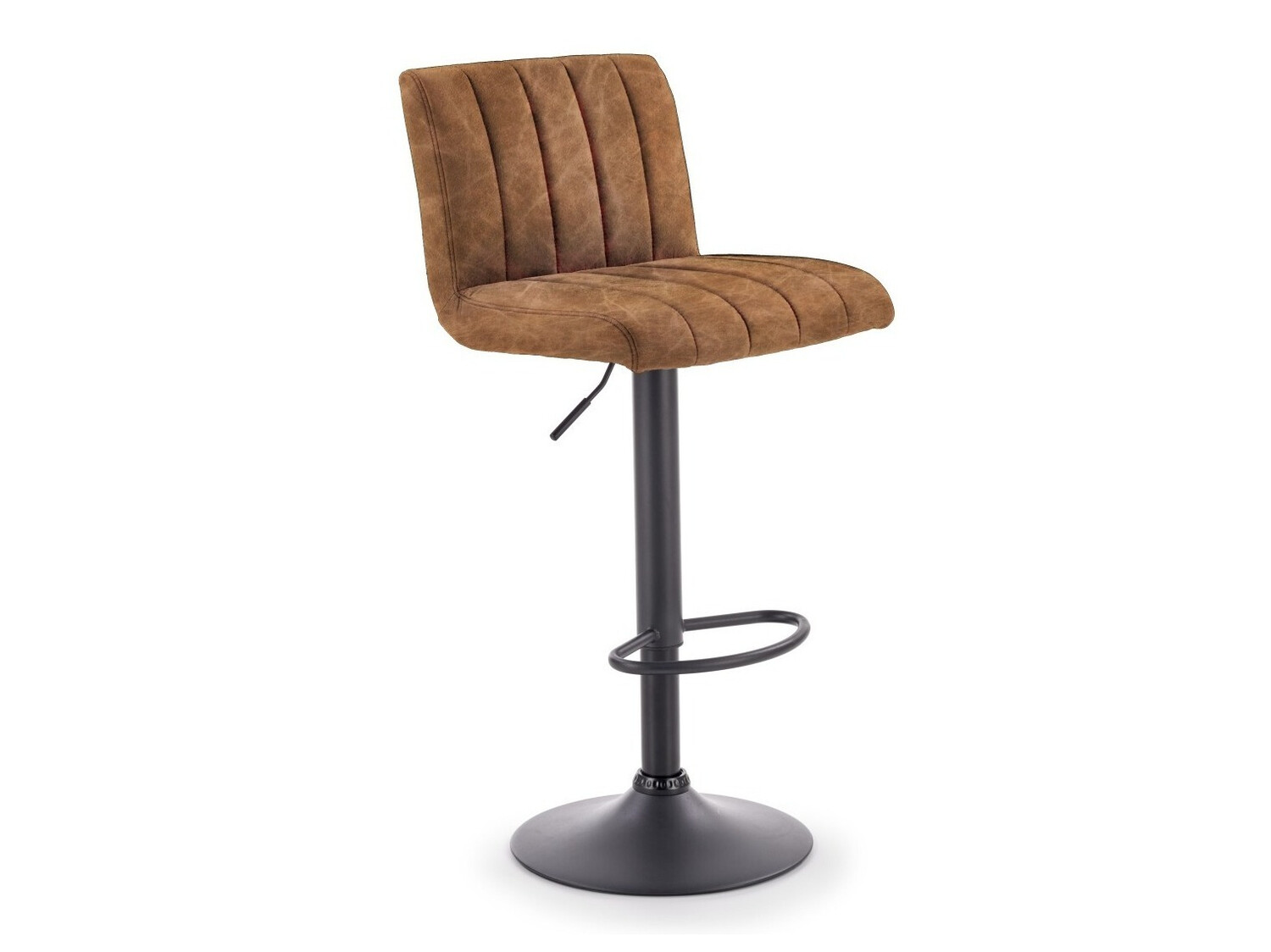 Chaise de bar mi-hauteur Houston 970 (Marron + Noir)