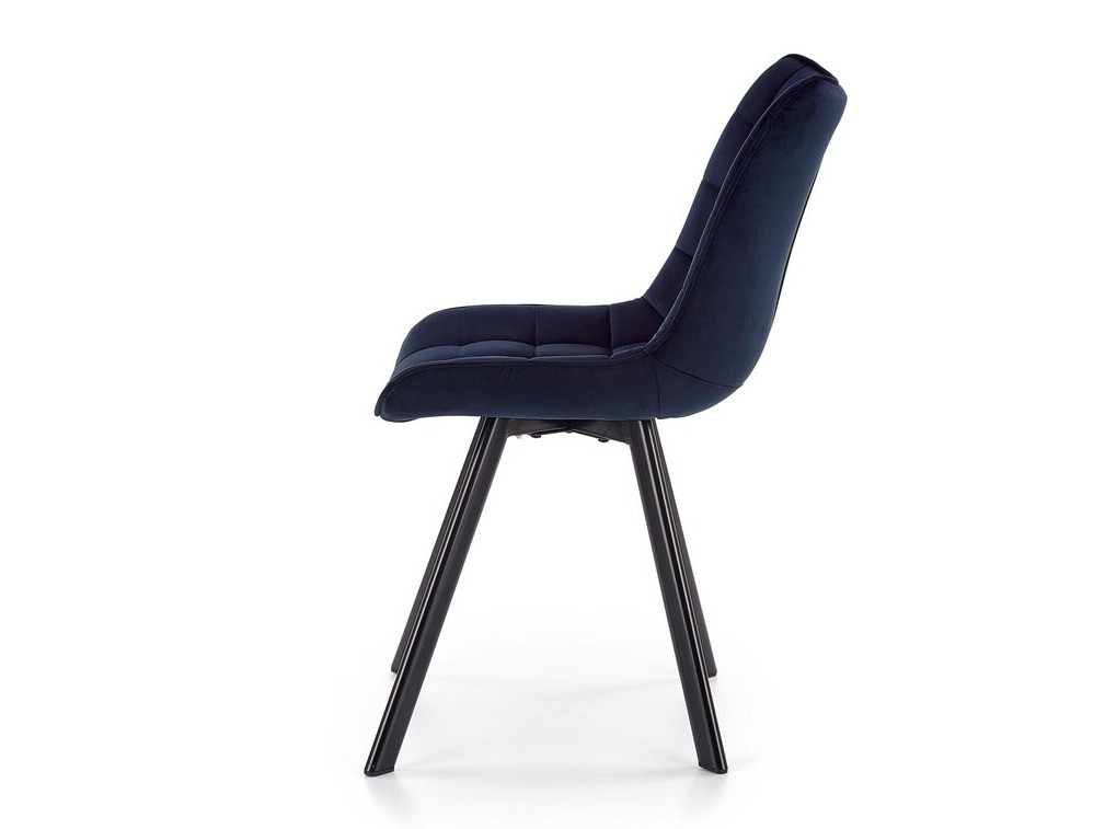 Chaise Houston 739 (Bleu foncé + Noir)