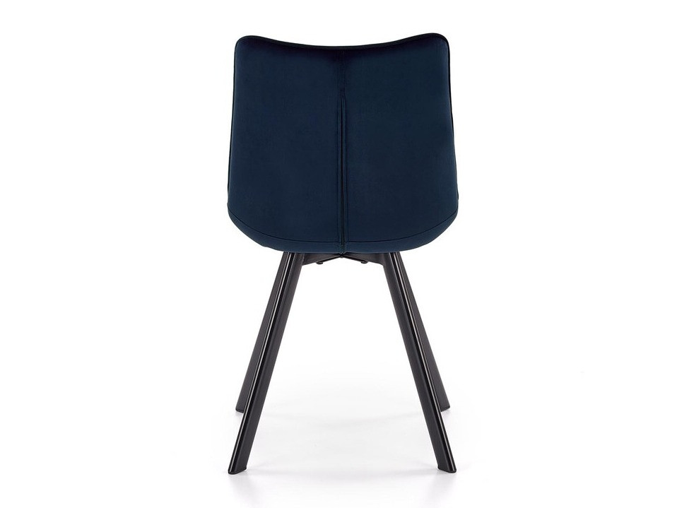 Chaise Houston 739 (Bleu foncé + Noir)