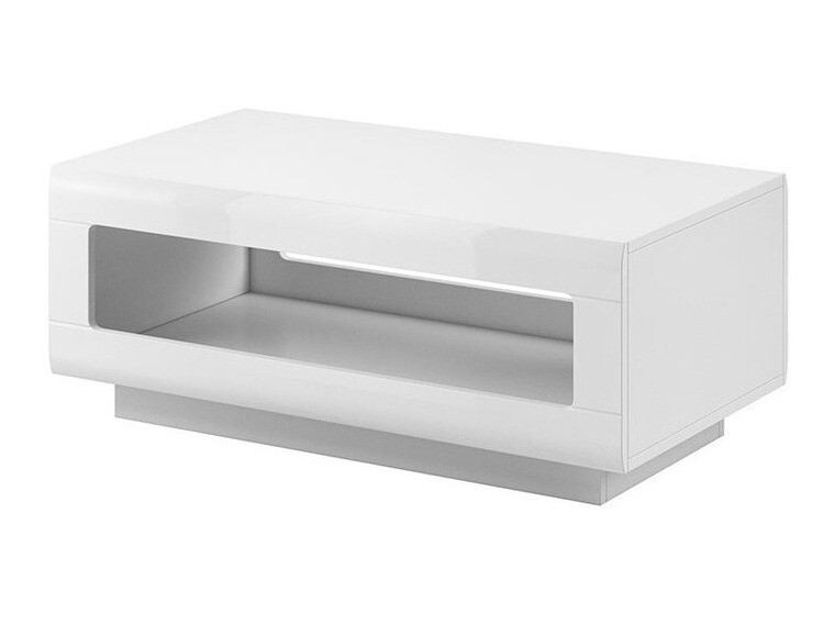 Ensemble de salon Ophsalu 112 (Blanc + Blanc brillant)