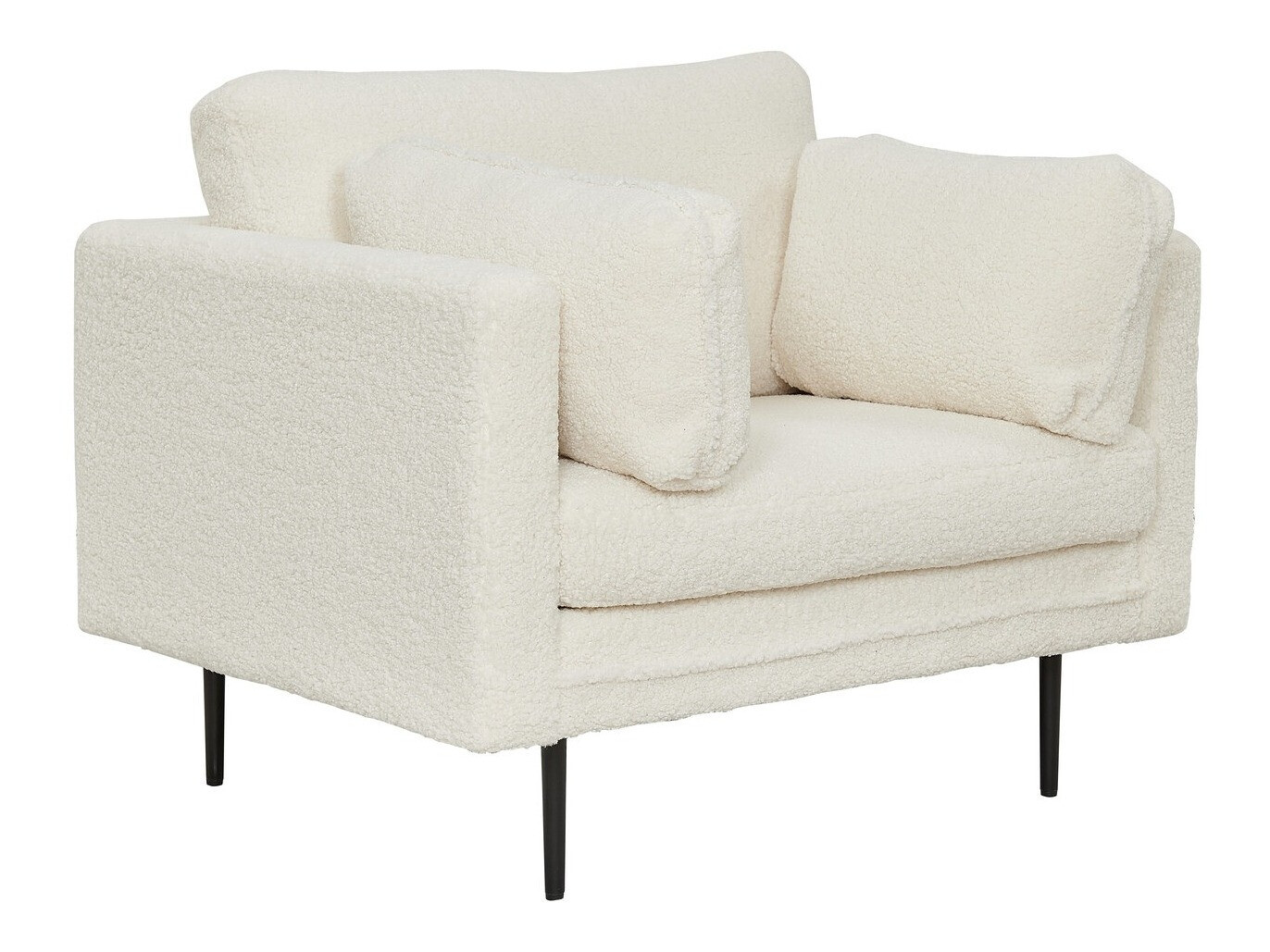 Fauteuil Dallas 100 (Blanc + Noir)