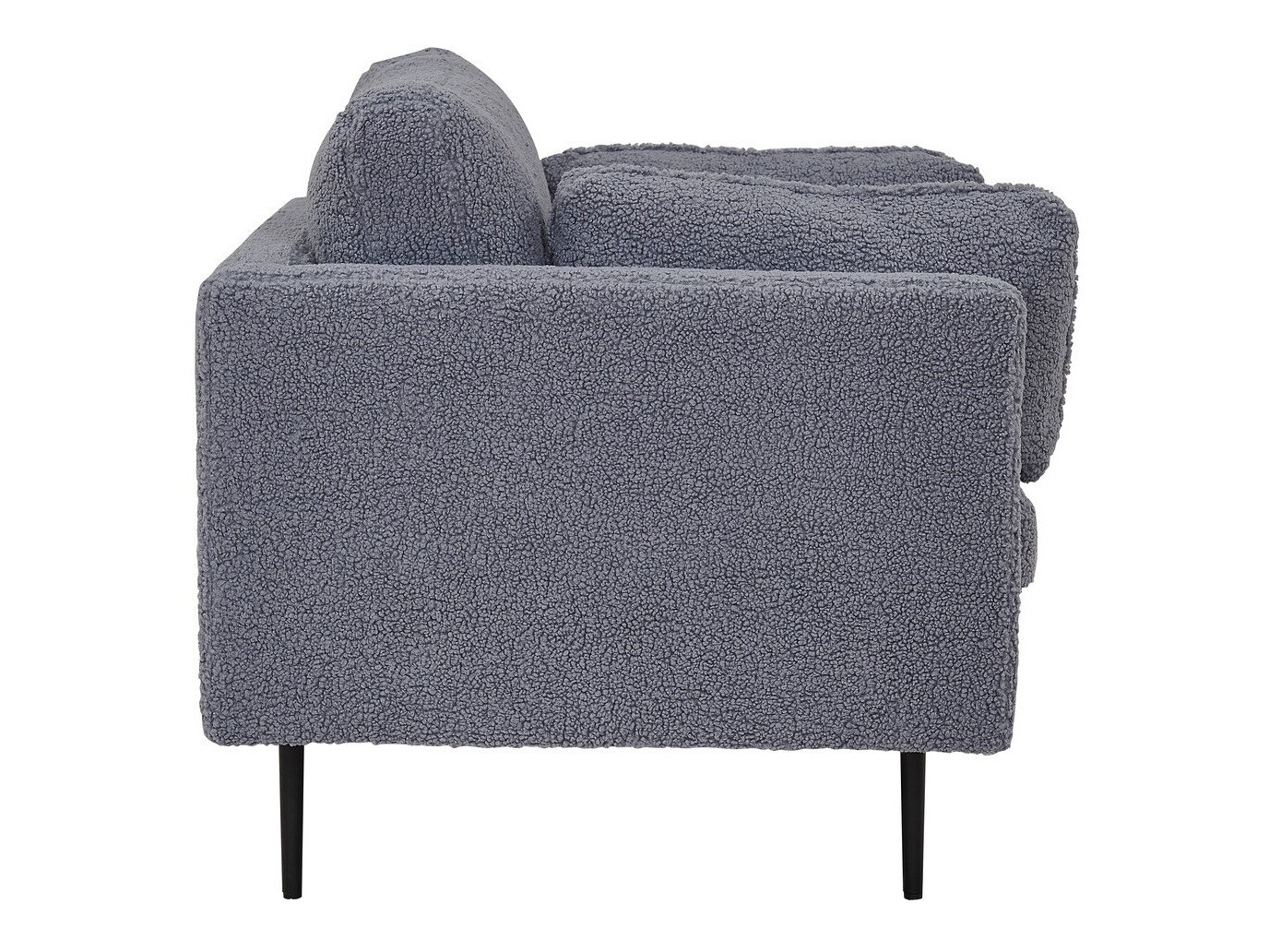 Fauteuil Dallas 100 (Gris + Noir)