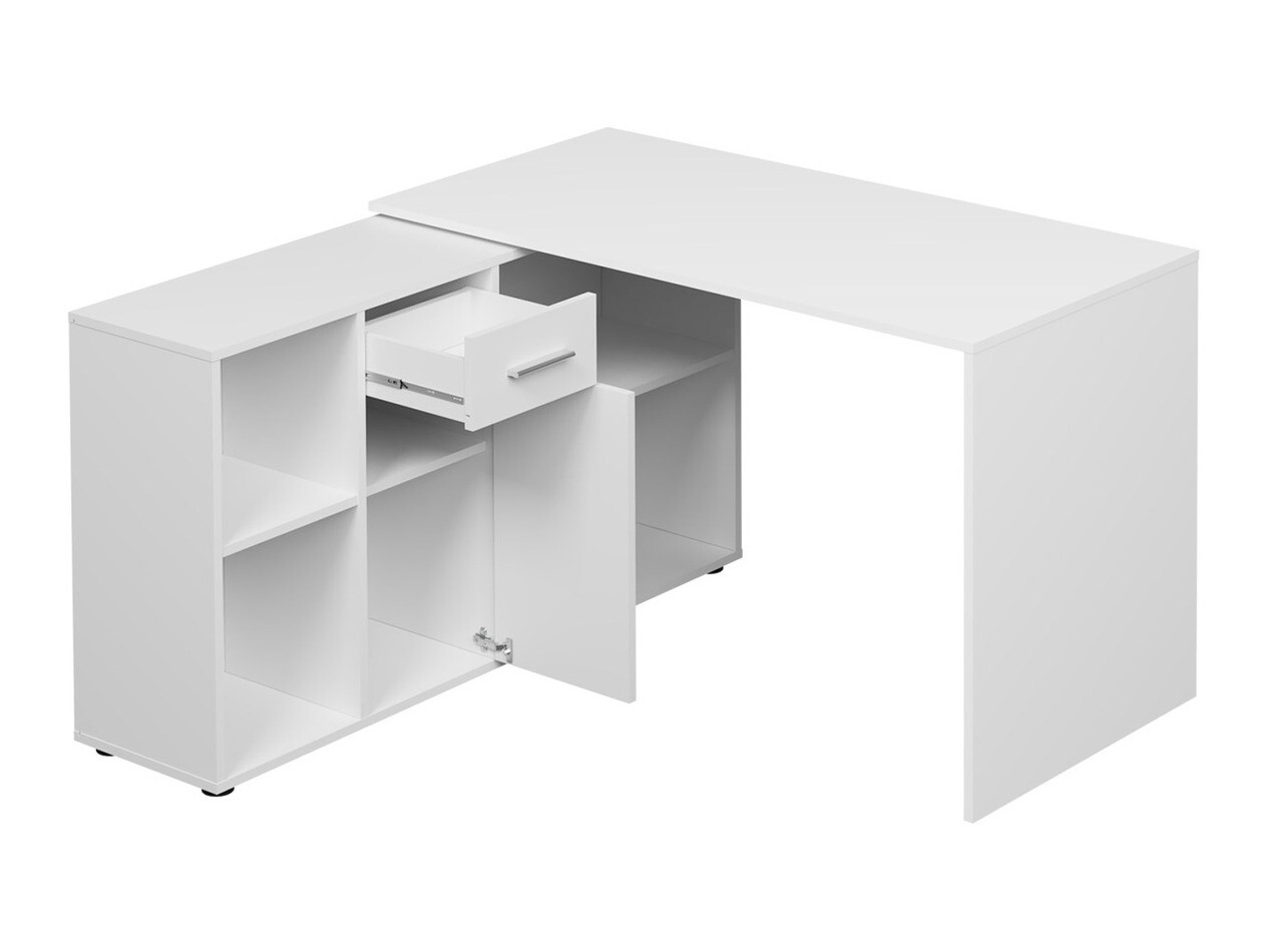 Bureau d'angle Bristol 122 (Blanc)