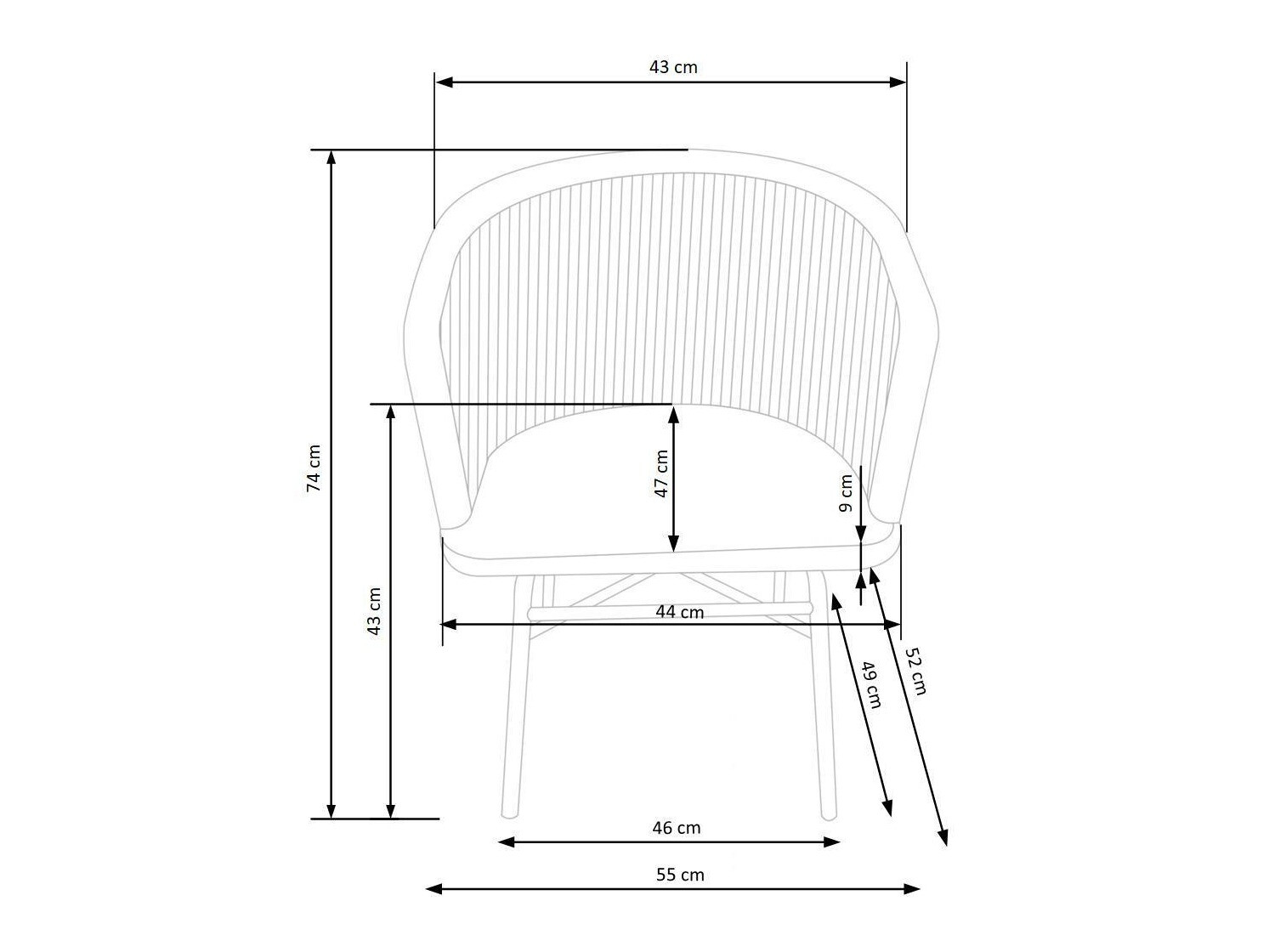 Chaise Houston 870