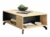 Table basse Omaha S113 (Noir + Chêne clair)