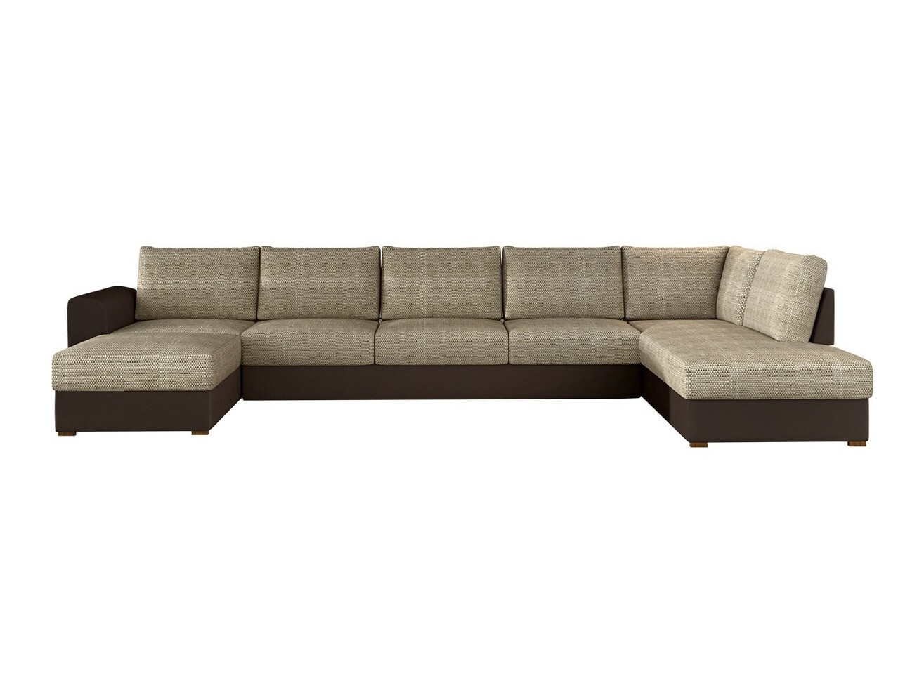Canapé d'angle Comfivo 191 (Soft 066 + Lawa 02)