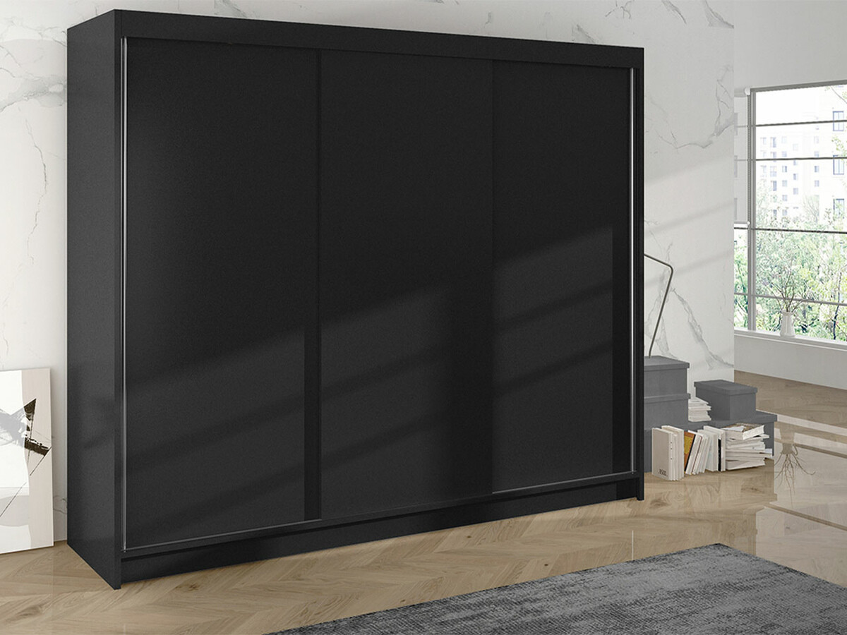 Armoire Closico Durion II (Noir)