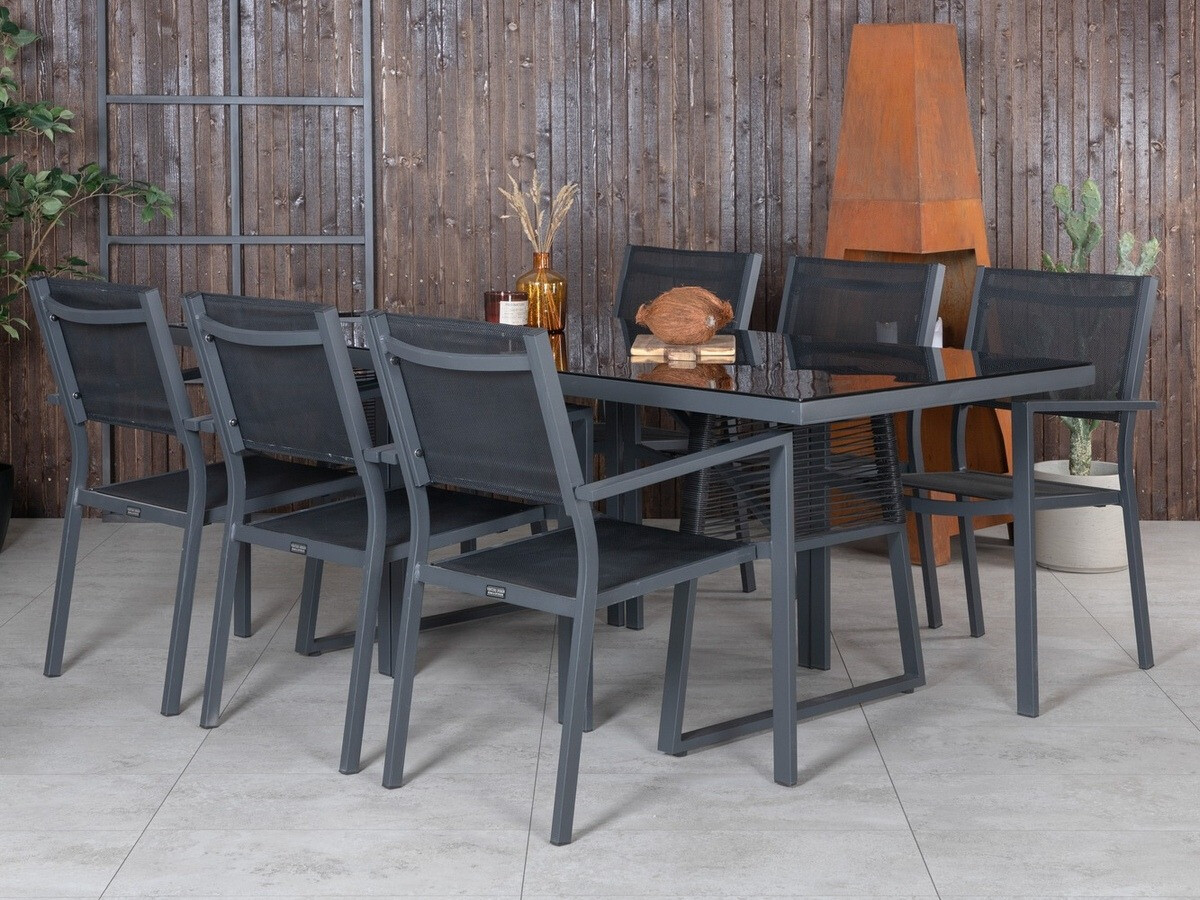 Ensemble table et chaises Dallas 1043