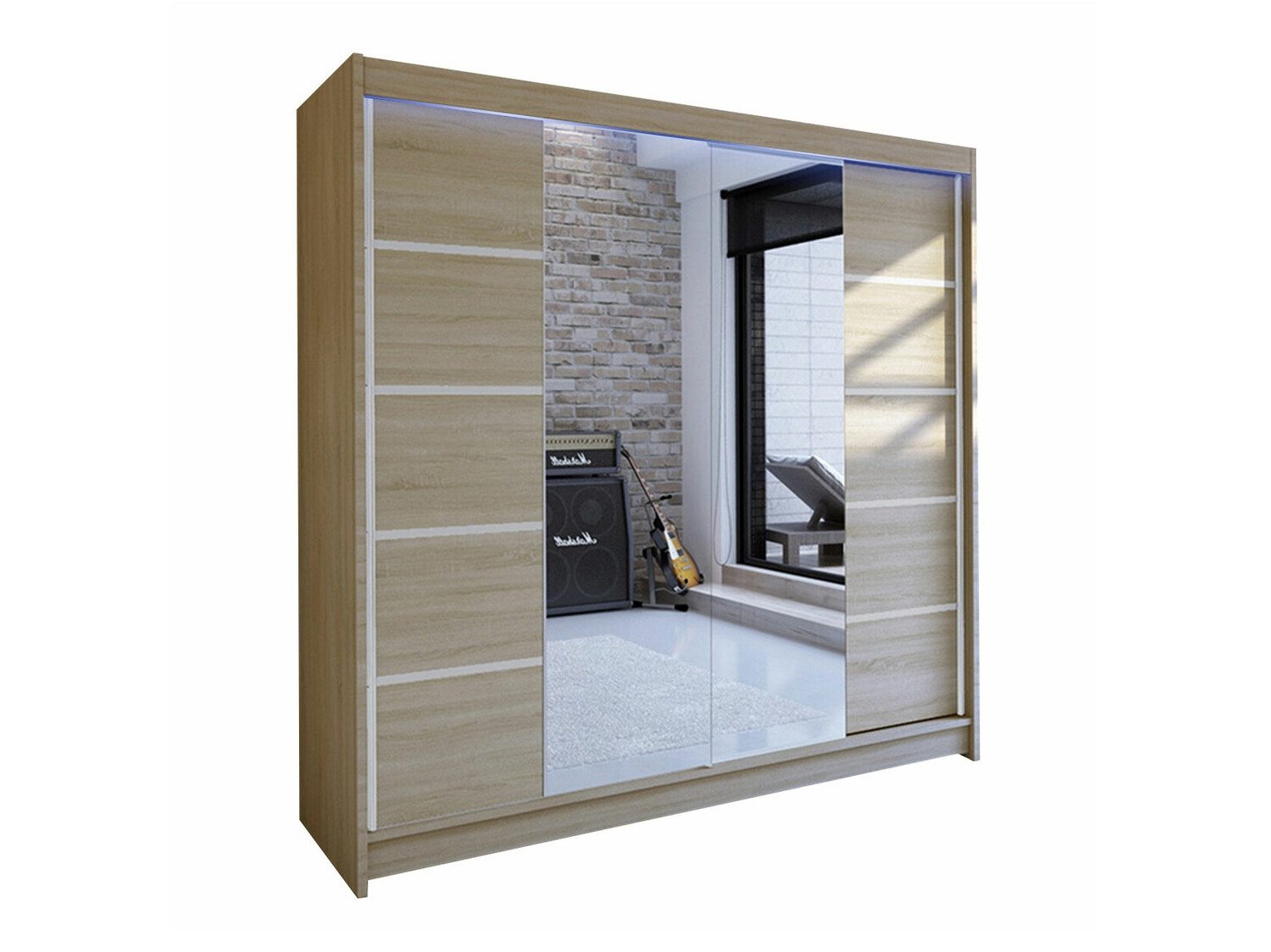 Armoire Closico Cavaris V (Sonoma chêne)