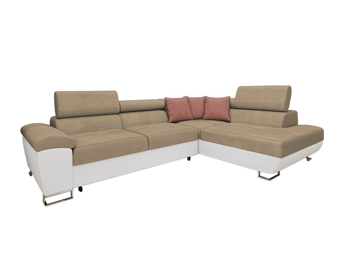 Canapé d'angle Comfivo Ruta II (Soft 017 + Uttario Velvet 2979 + Uttario Velvet 2955)