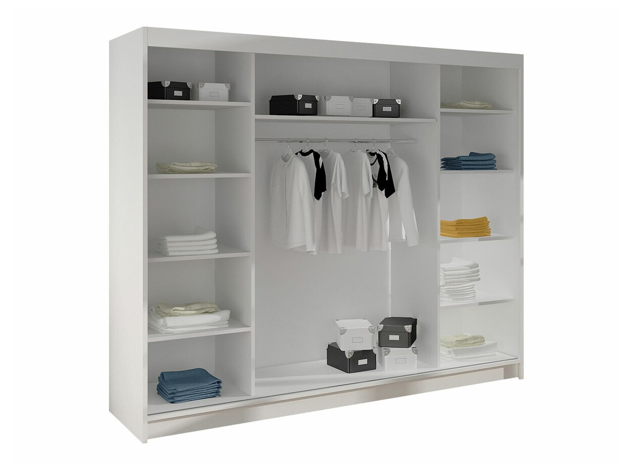 Armoire Closico Durion III (Blanc)