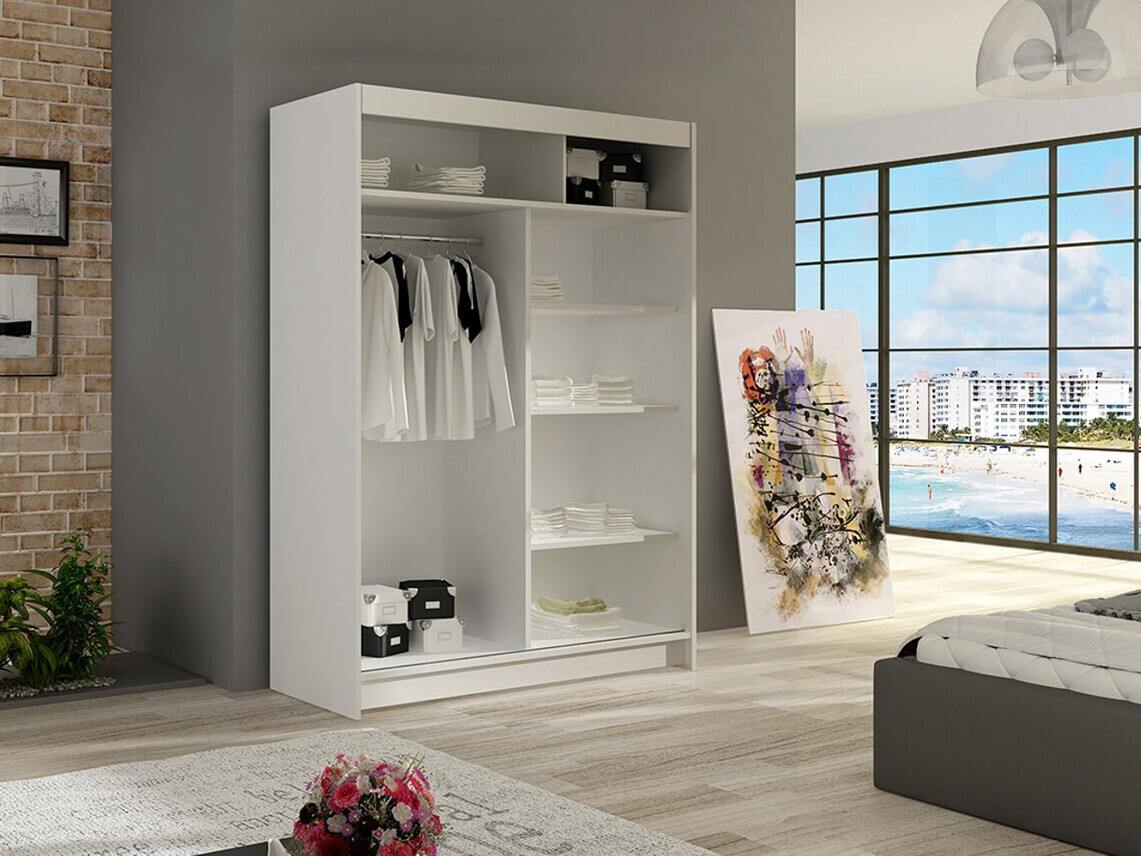 Armoire Closico Pacron I (Blanc)