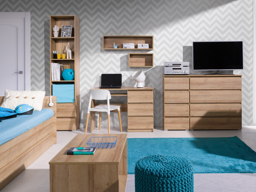 Bureau Cirdora 108 (Riviera chêne)