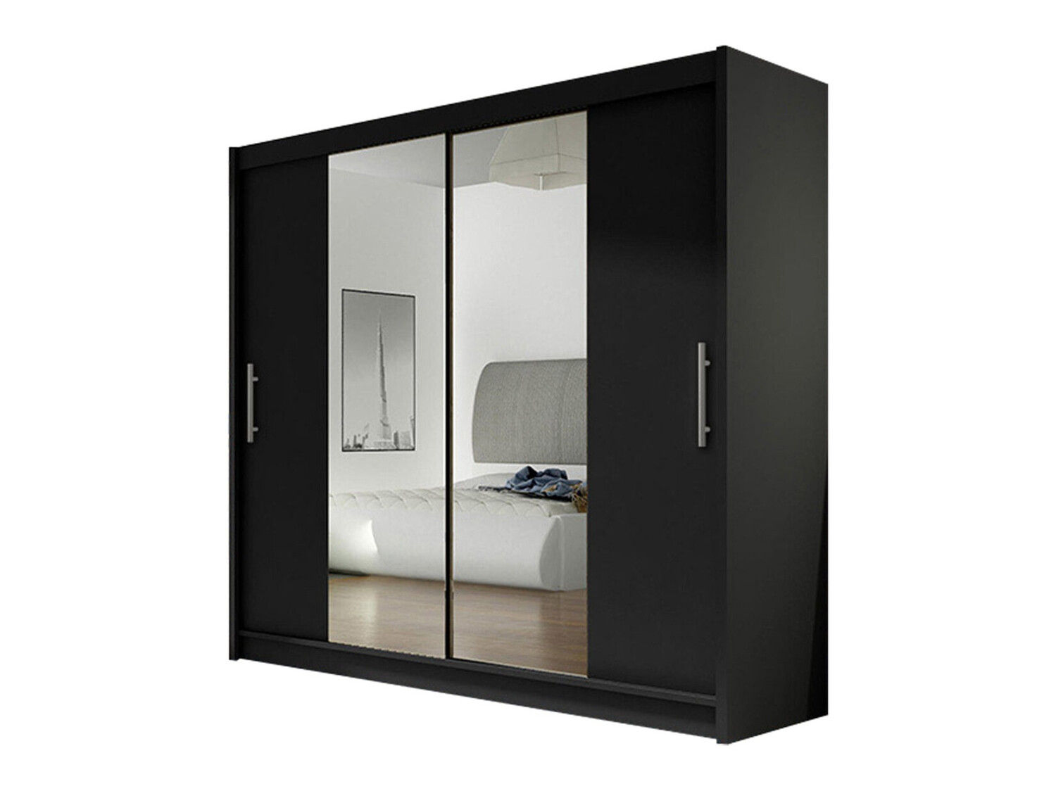 Armoire Closico Pallor II (Noir)