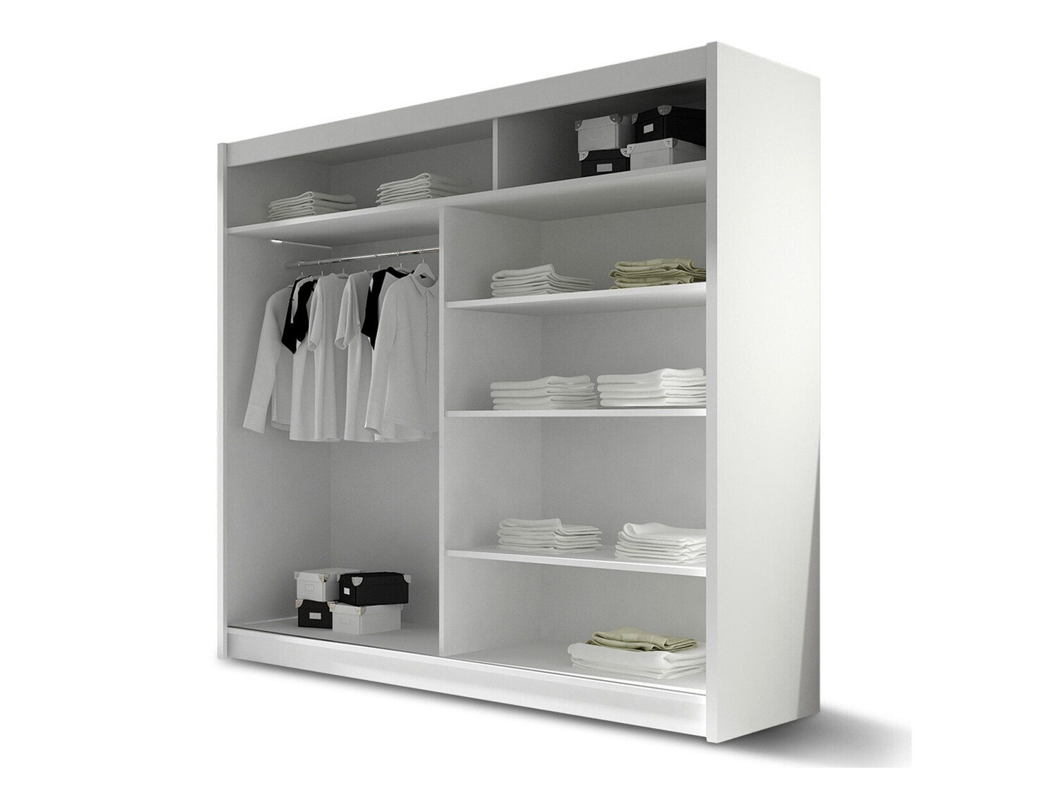 Armoire Closico Pallor II (Noir)