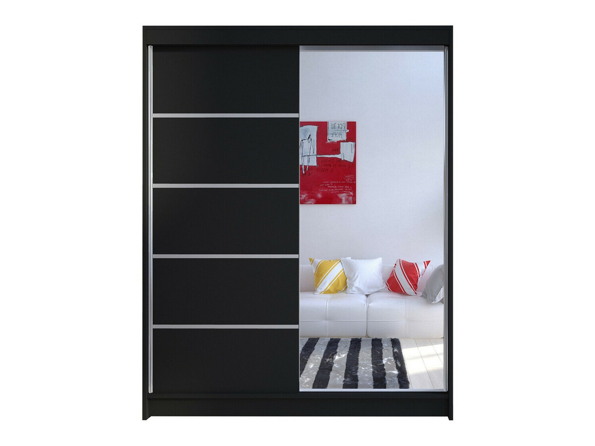 Armoire Closico Vastor III (Noir)