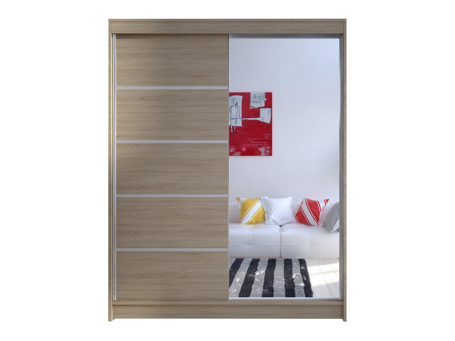 Armoire Closico Vastor III (Sonoma chêne)