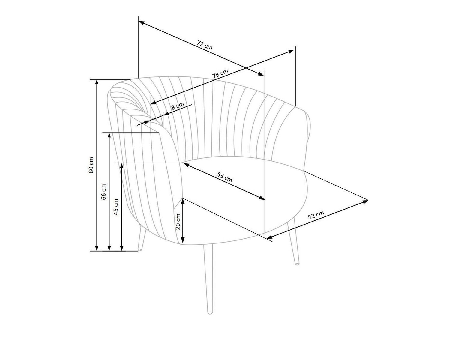 Fauteuil Houston 824 (Vert foncé)
