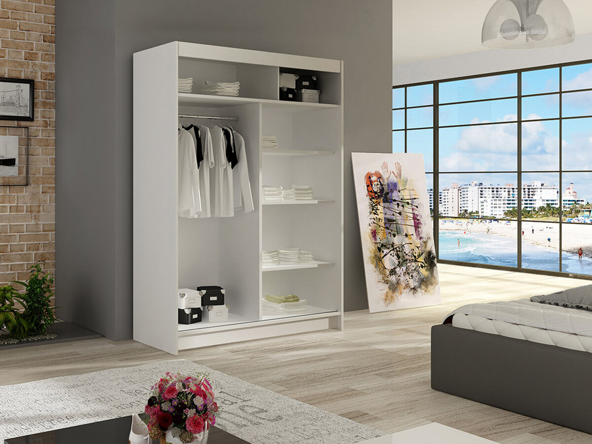 Armoire Closico Pacron II (Blanc)