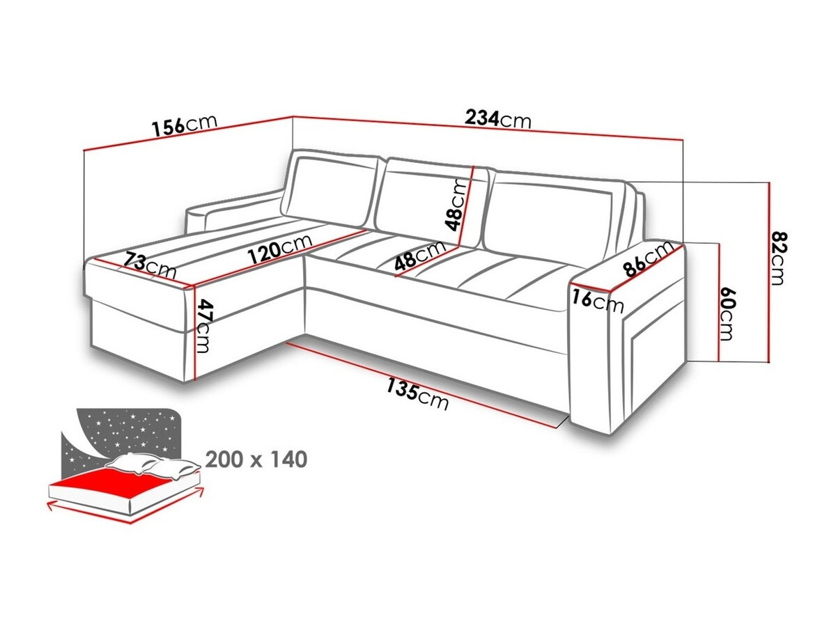 Canapé d'angle Donum