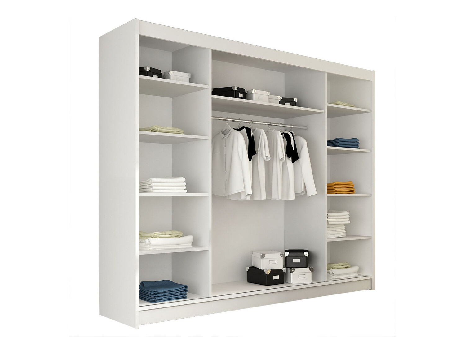 Armoire Closico Ordo I (Blanc)