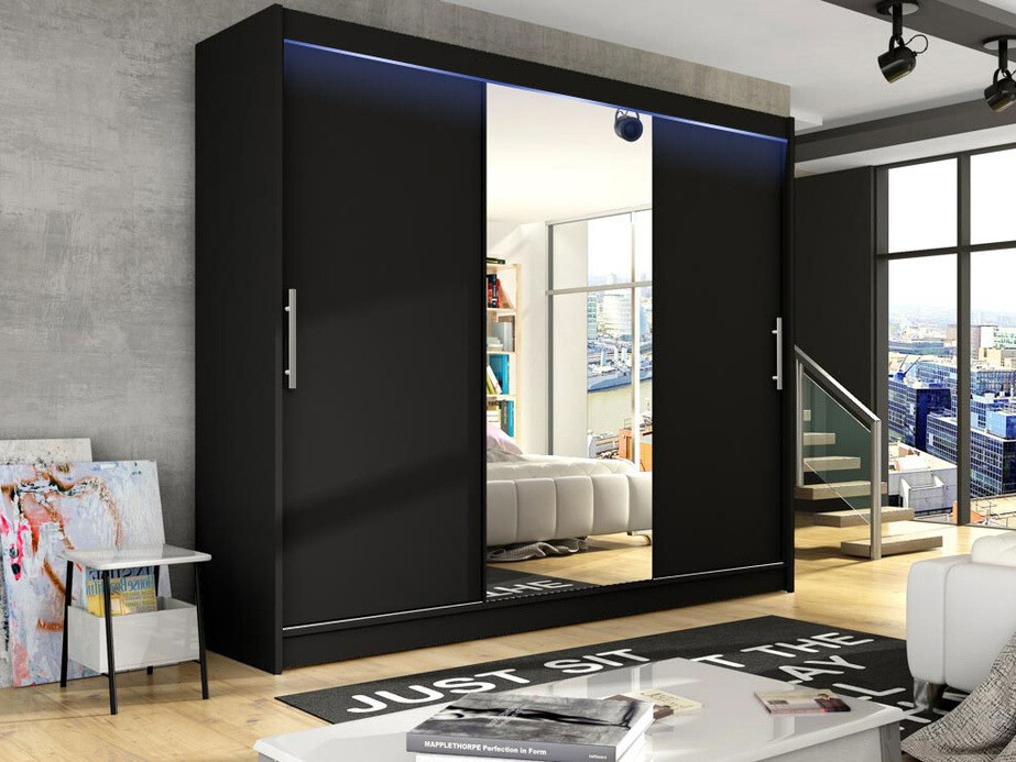 Armoire Closico Ordo I (Noir)