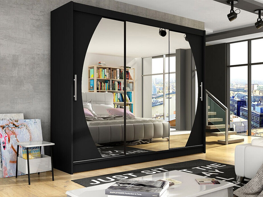 Armoire Closico Ordo V (Noir)