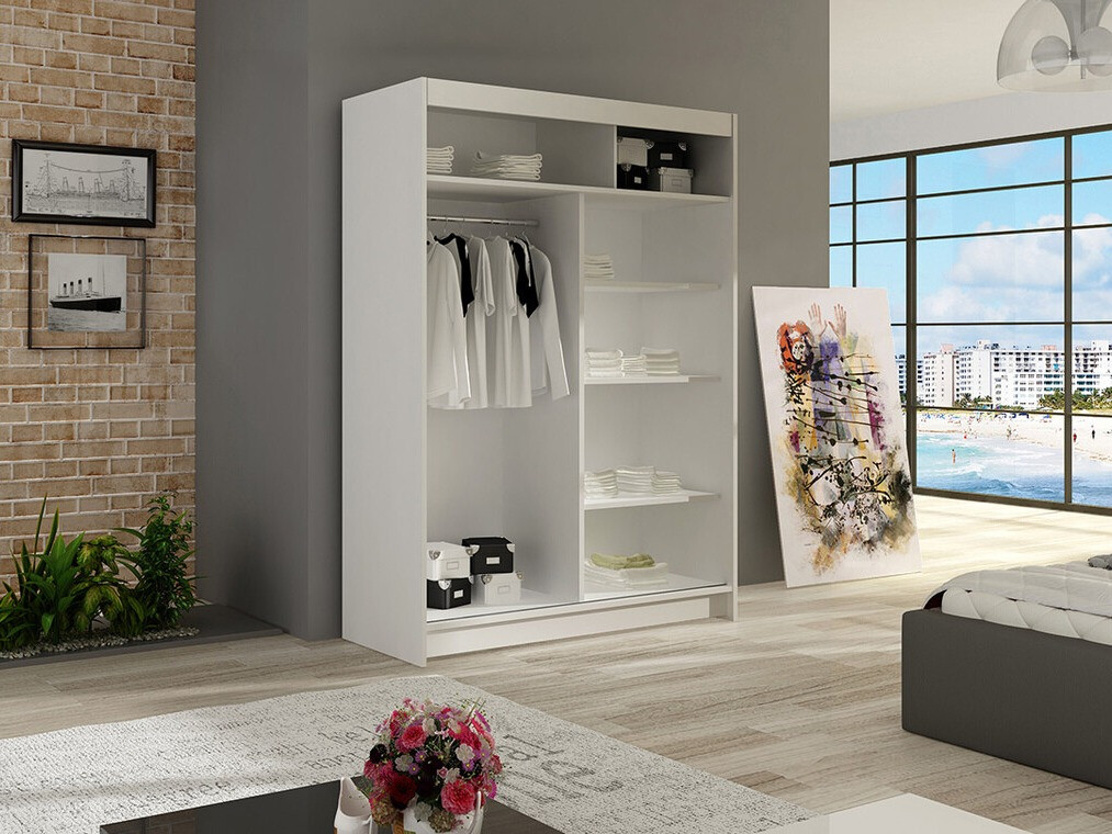 Armoire Closico Pacron VII (Blanc)