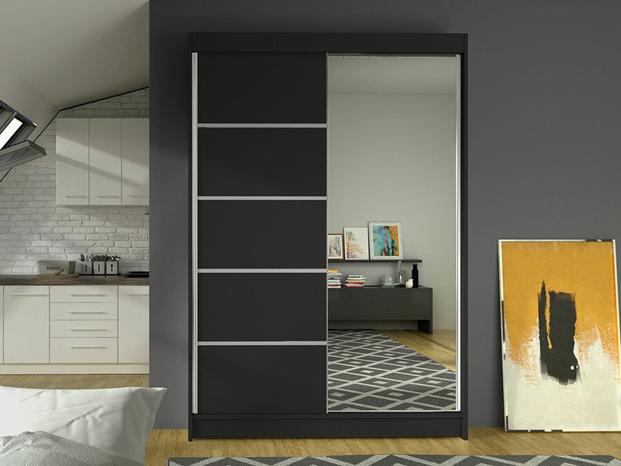 Armoire Closico Salvor III (Noir)